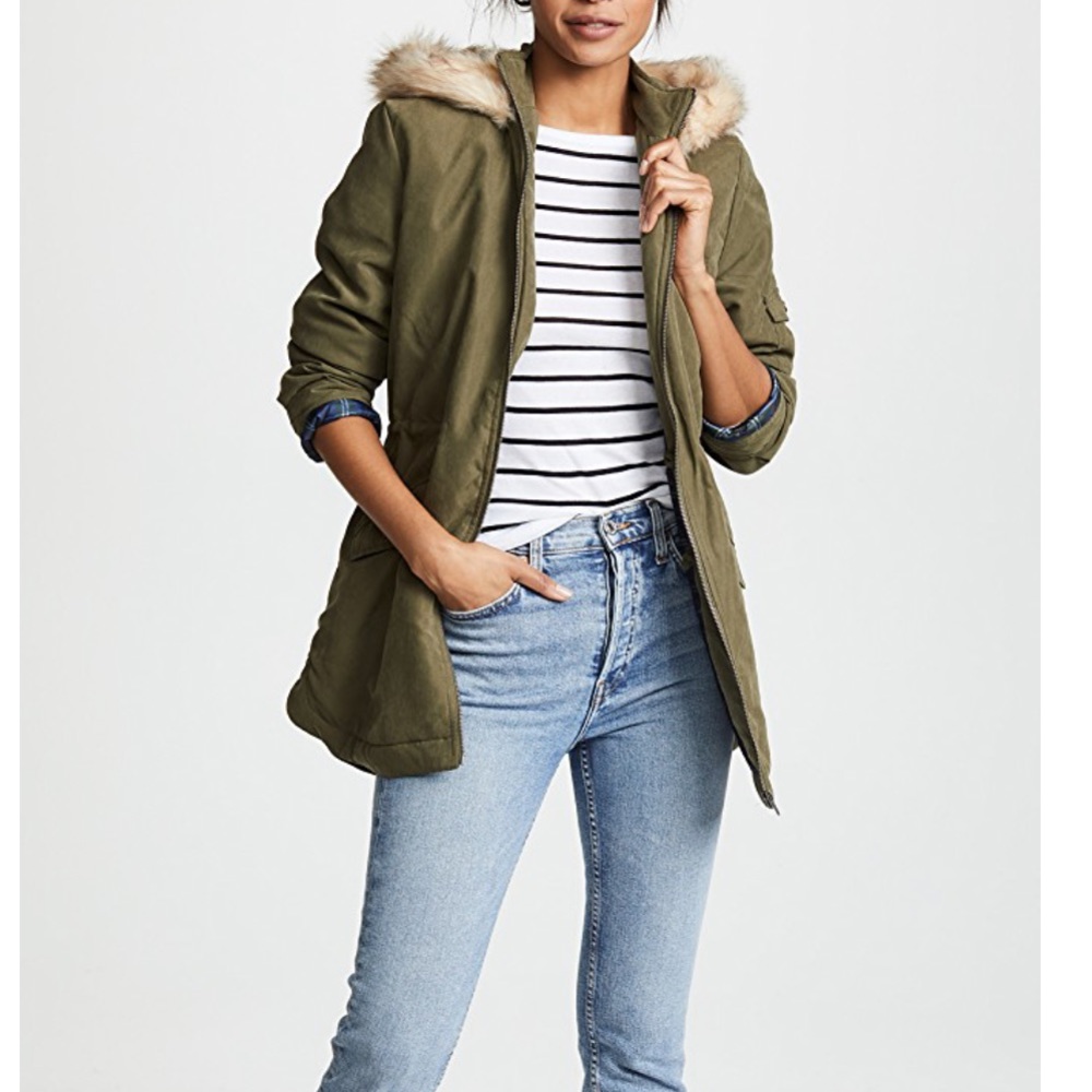 BB DAKOTA JACK Olivia Green Jacket